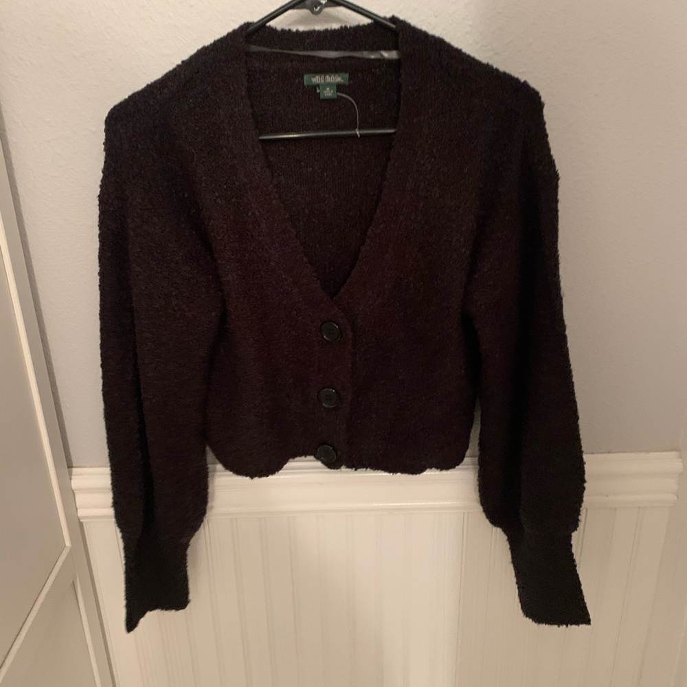 Cropped cardigan